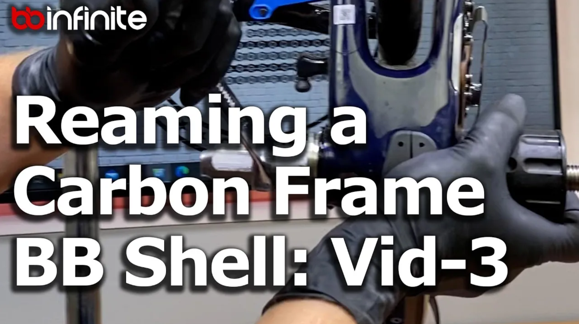 Reaming a Carbon Frame Shell: Part 3: Press-fitting and Crank Spin Test